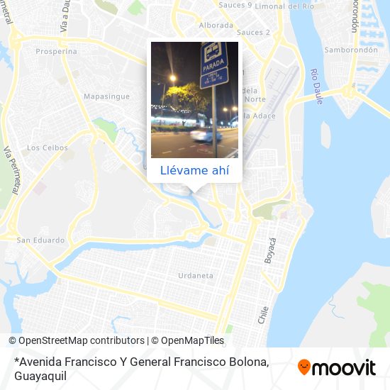 Mapa de *Avenida Francisco Y General Francisco Bolona