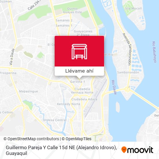 Mapa de Guillermo Pareja Y  Calle 15d NE (Alejandro Idrovo)