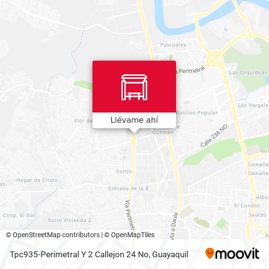 Mapa de Tpc935-Perimetral Y 2 Callejon 24 No
