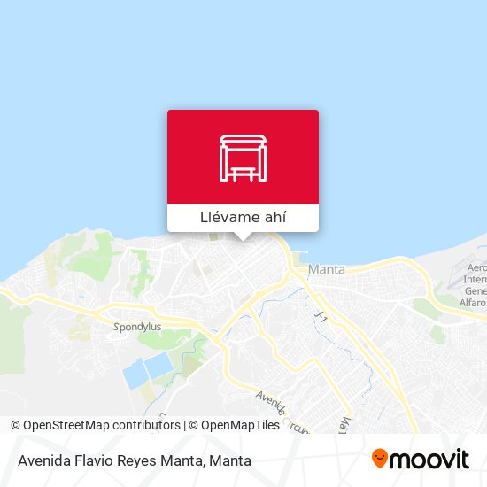 Mapa de Avenida Flavio Reyes Manta