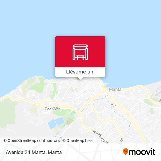 Mapa de Avenida 24 Manta