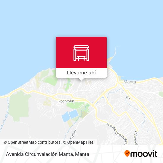 Mapa de Avenida Circunvalación Manta