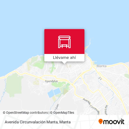 Mapa de Avenida Circunvalación Manta