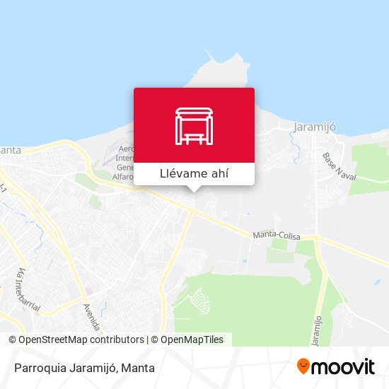 Mapa de Parroquia Jaramijó