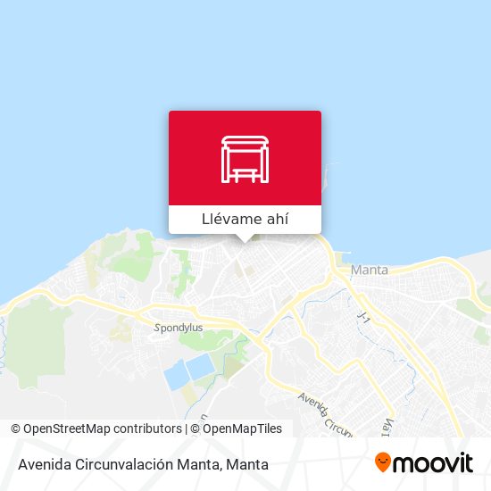 Mapa de Avenida Circunvalación Manta