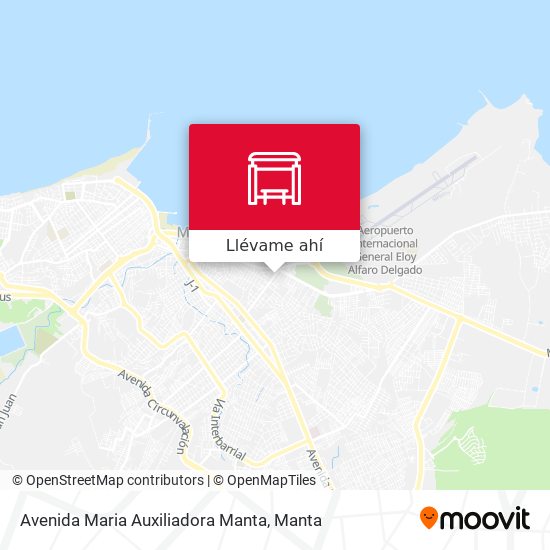 Mapa de Avenida Maria Auxiliadora Manta