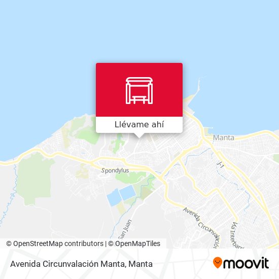 Mapa de Avenida Circunvalación Manta