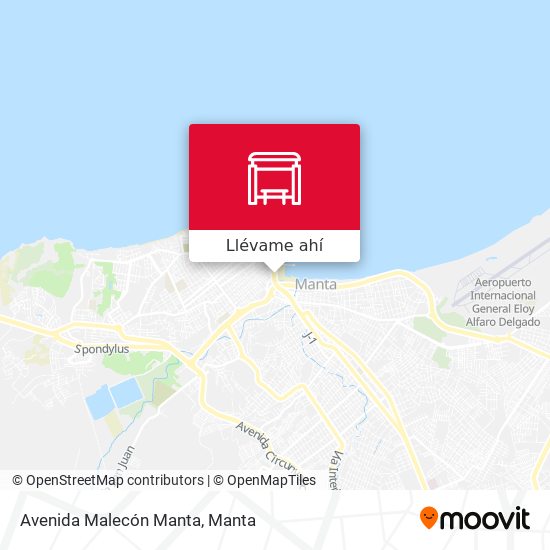 Mapa de Avenida Malecón Manta