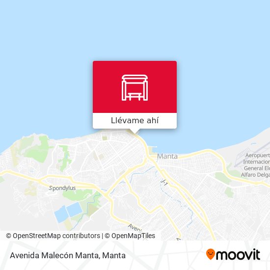 Mapa de Avenida Malecón Manta