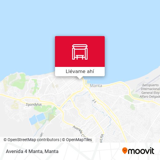 Mapa de Avenida 4 Manta