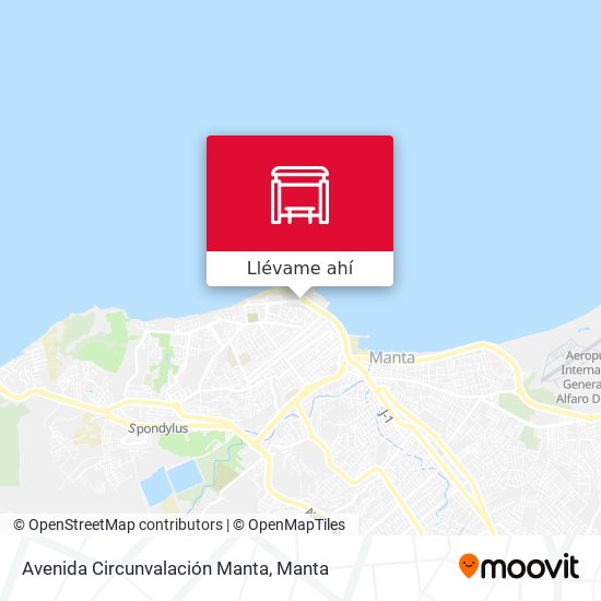 Mapa de Avenida Circunvalación Manta