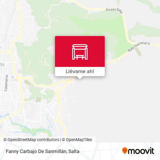 Mapa de Fanny Carbajo De Sanmillán