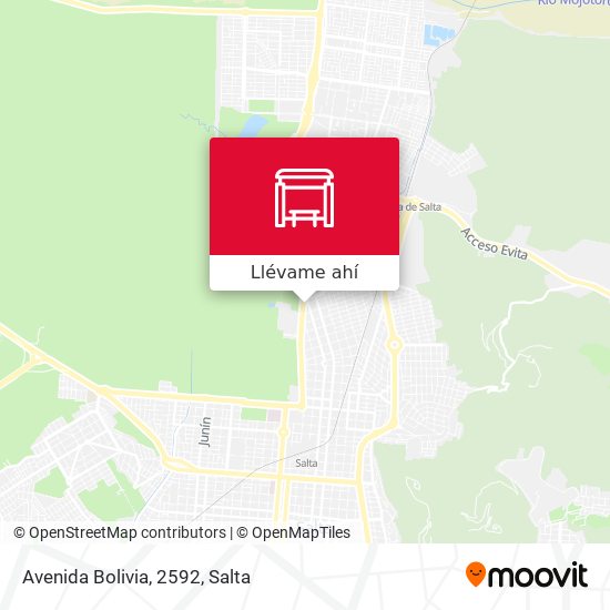 Mapa de Avenida Bolivia, 2592