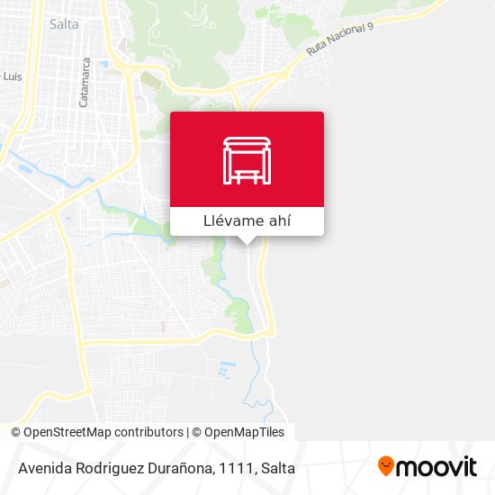 Mapa de Avenida Rodriguez Durañona, 1111