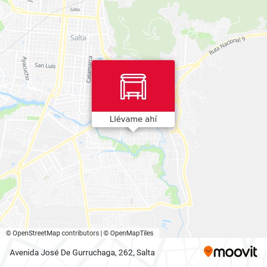 Mapa de Avenida José De Gurruchaga, 262