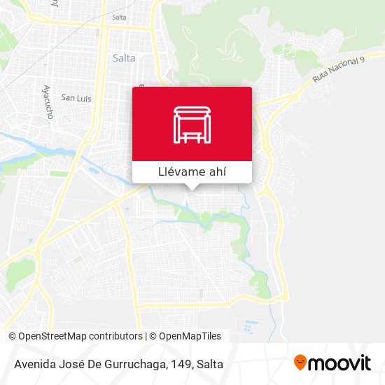 Mapa de Avenida José De Gurruchaga, 149