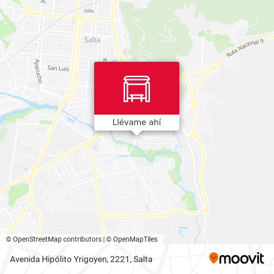 Mapa de Avenida Hipólito Yrigoyen, 2221