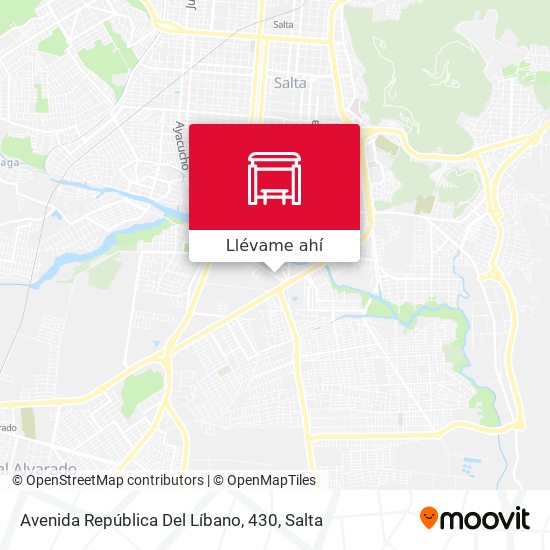 Mapa de Avenida República Del Líbano, 430