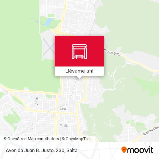 Mapa de Avenida Juan B. Justo, 230
