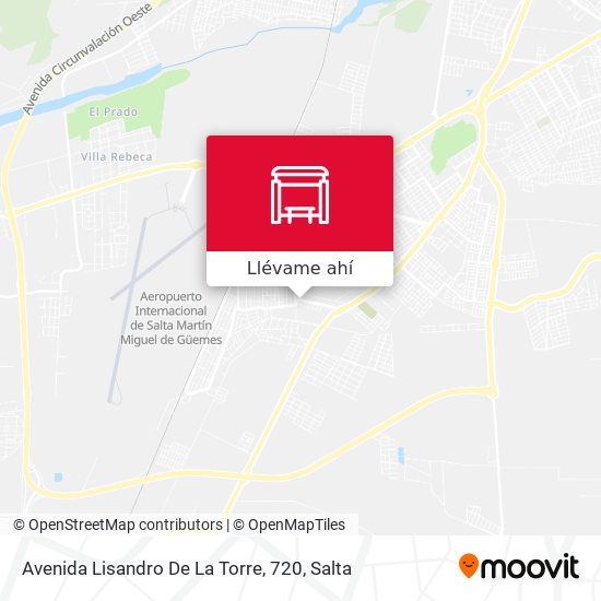 Mapa de Avenida Lisandro De La Torre, 720