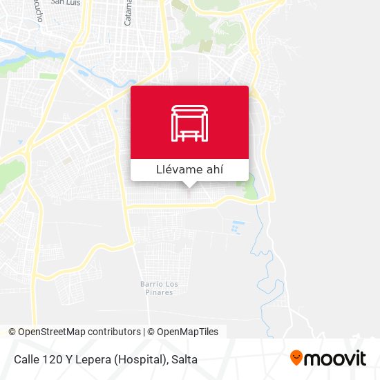 Mapa de Calle 120 Y Lepera (Hospital)