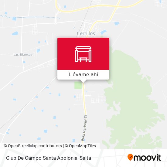 Mapa de Club De Campo Santa Apolonia