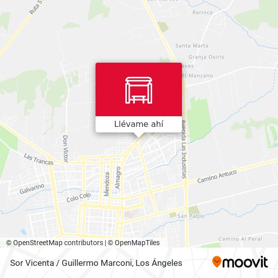 Mapa de Sor Vicenta /  Guillermo Marconi