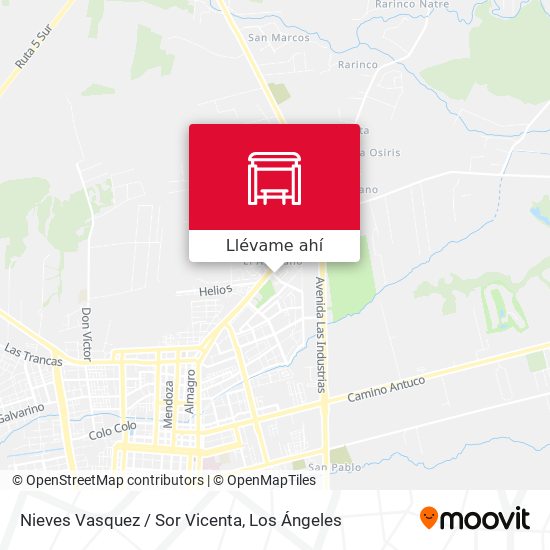 Mapa de Nieves Vasquez /  Sor Vicenta