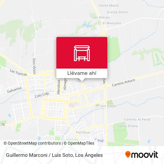 Mapa de Guillermo Marconi /  Luis Soto