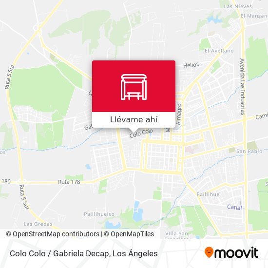 Mapa de Colo Colo  /  Gabriela Decap