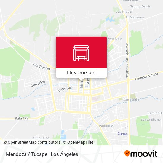 Mapa de Mendoza /  Tucapel
