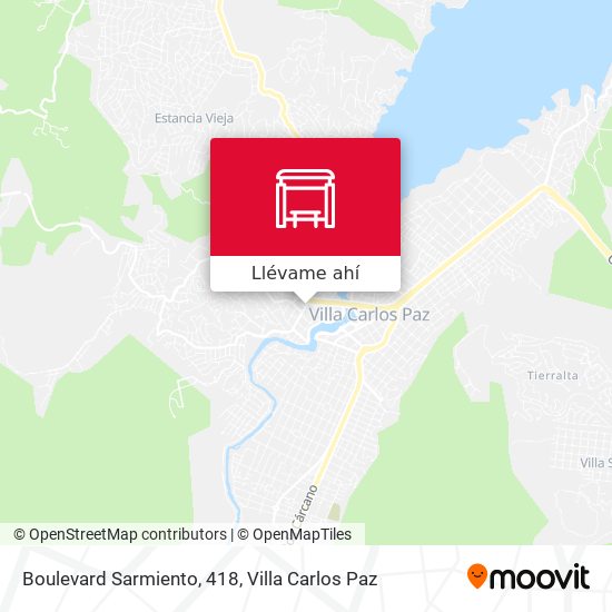 Mapa de Boulevard Sarmiento, 418