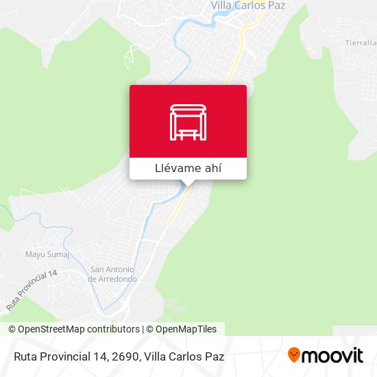 Mapa de Ruta Provincial 14, 2690