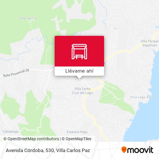 Mapa de Avenida Córdoba, 530