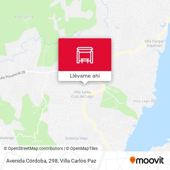 Mapa de Avenida Córdoba, 298