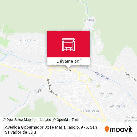 Mapa de Avenida Gobernador José María Fascio, 976