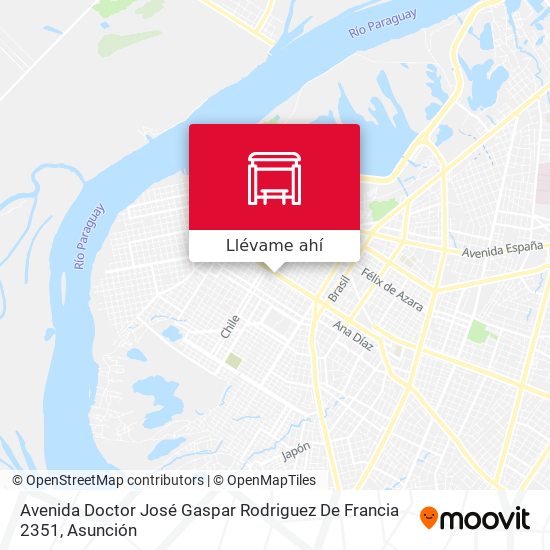 Mapa de Avenida Doctor José Gaspar Rodriguez De Francia 2351