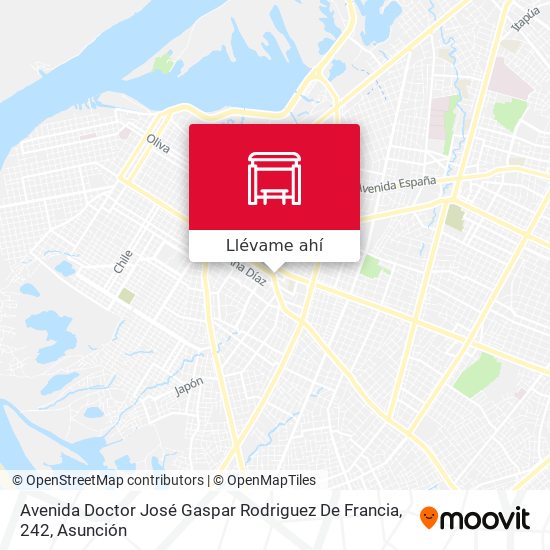 Mapa de Avenida Doctor José Gaspar Rodriguez De Francia, 242