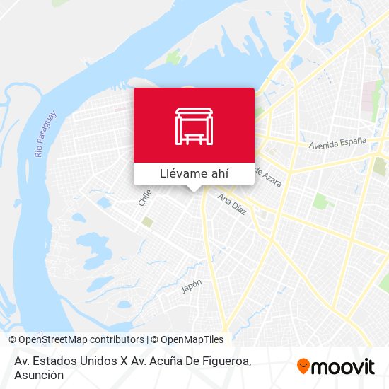 Mapa de Av. Estados Unidos X Av. Acuña De Figueroa