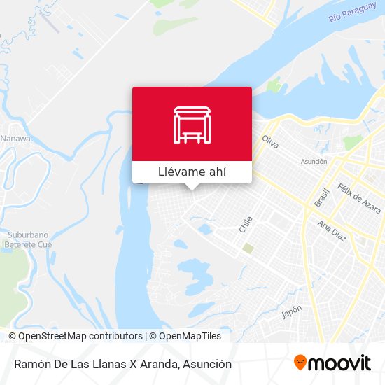 Mapa de Ramón De Las Llanas X Aranda