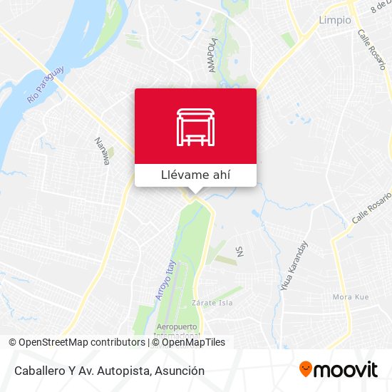 Mapa de Caballero Y Av. Autopista