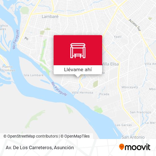 Mapa de Av. De Los Carreteros