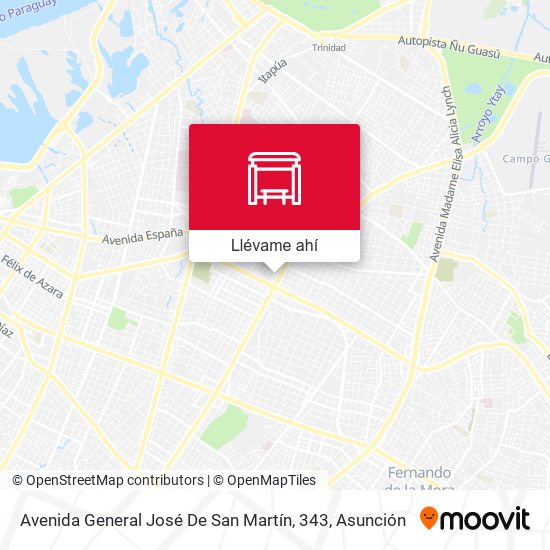 Mapa de Avenida General José De San Martín, 343
