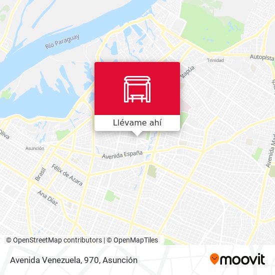Mapa de Avenida Venezuela, 970