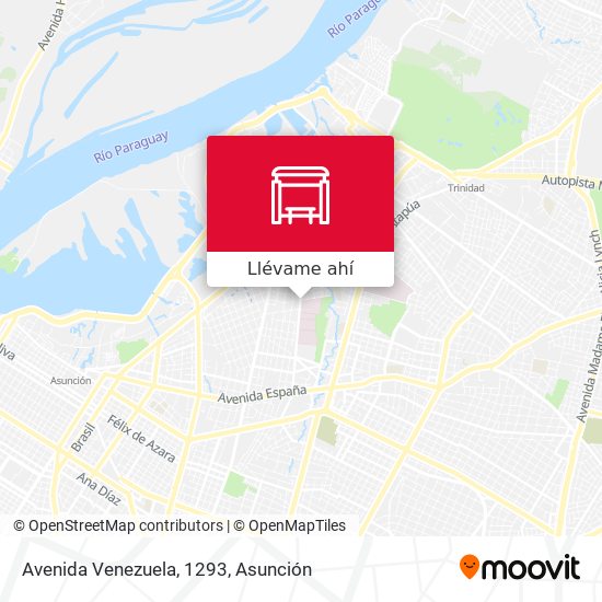 Mapa de Avenida Venezuela, 1293