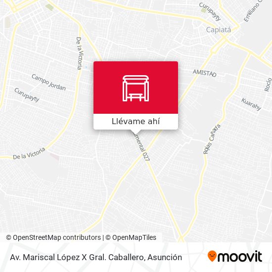 Mapa de Av. Mariscal López X Gral. Caballero