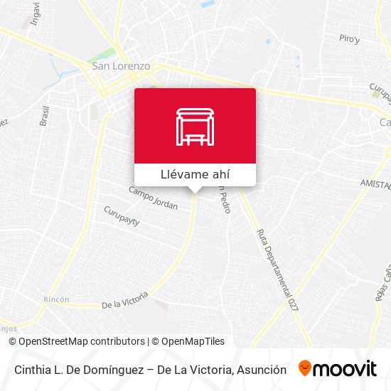 Mapa de Cinthia L. De Domínguez – De La Victoria