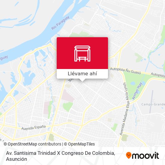 Mapa de Av. Santísima Trinidad X Congreso De Colombia