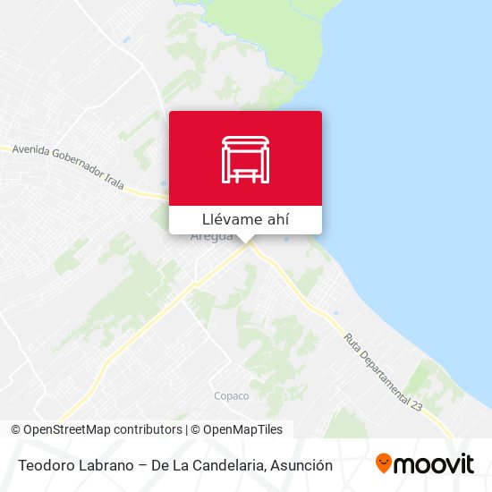 Mapa de Teodoro Labrano – De La Candelaria