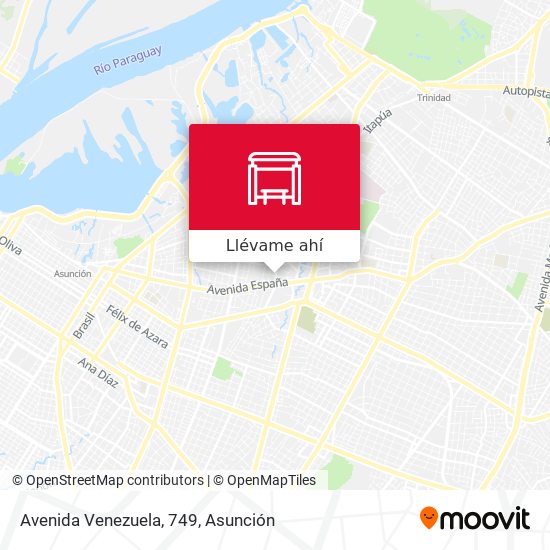 Mapa de Avenida Venezuela, 749